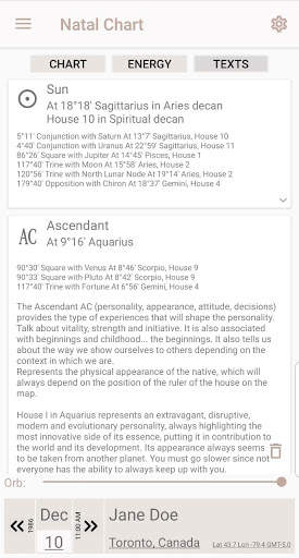 Astro Mate FREE - Astrology Charts / Numerology screenshot 5