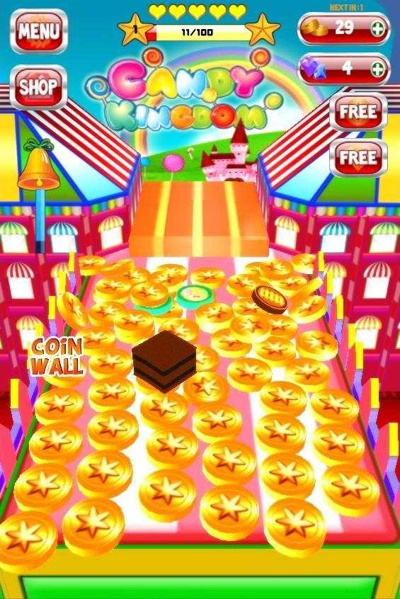 Candy Kingdom Coin Pusher screenshot 2