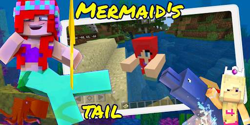Mermaid tail mod screenshot 1