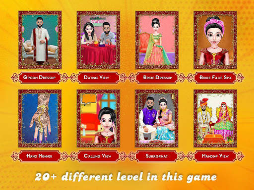 New Indian Wedding Makeup Dressup Game 2020 screenshot 3