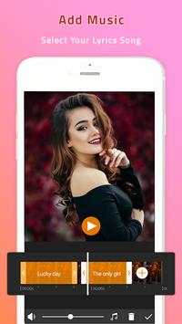 Lyrical Video Maker App- lyrically status maker скриншот 3