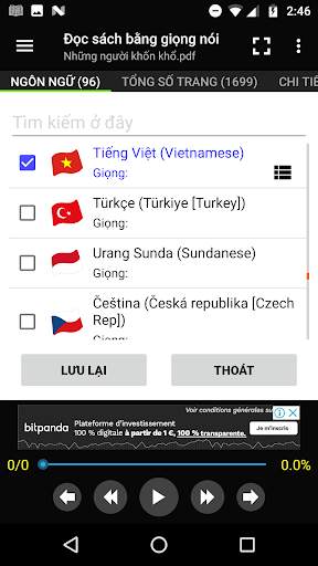 Đọc sách bằng giọng nói screenshot 3
