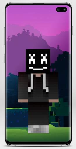 Marshmello Skin for Minecraft screenshot 2
