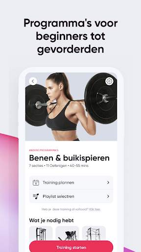 Sweat: Fitnessapp voor vrouwen screenshot 5
