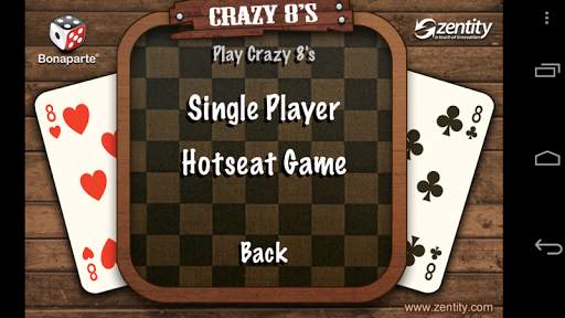 Crazy 8's free screenshot 1
