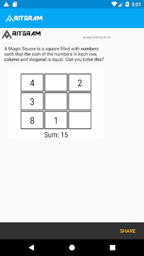 Magic Squares - Math Puzzles - Aritgram screenshot 8