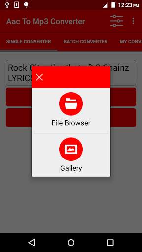 Aac To Mp3 Converter screenshot 4