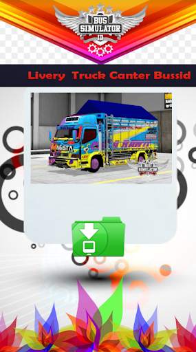 Livery Mod Truck Canter Bussid screenshot 4