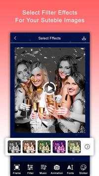 New Year Movie Maker screenshot 4