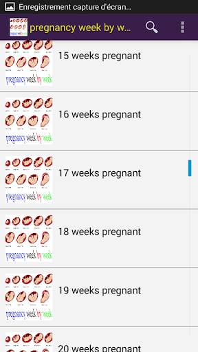 pregnancy week by week screenshot 7