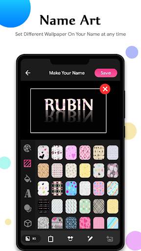 Shadow & 3d Name Maker : Name Art Wallpaper screenshot 2