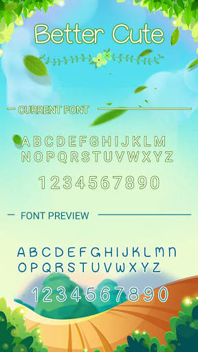 Better Cute Font for FlipFont,Cool Fonts Text Free screenshot 3