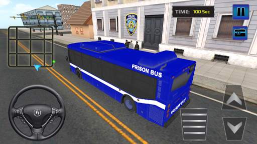 Police Bus Criminals Transport screenshot 5