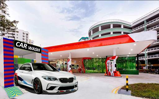 Superhero Smart Car Wash Games screenshot 2