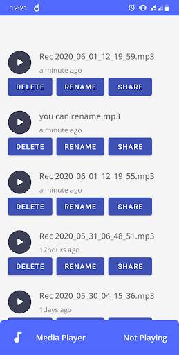Simple Voice Recorder screenshot 2