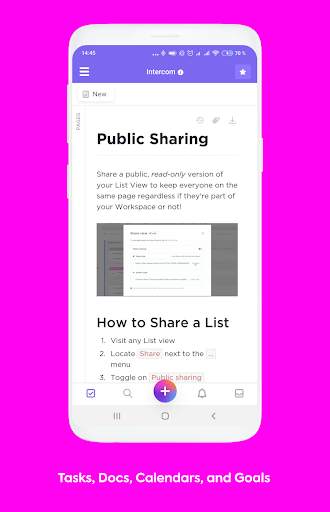 ClickUp (old app) screenshot 2