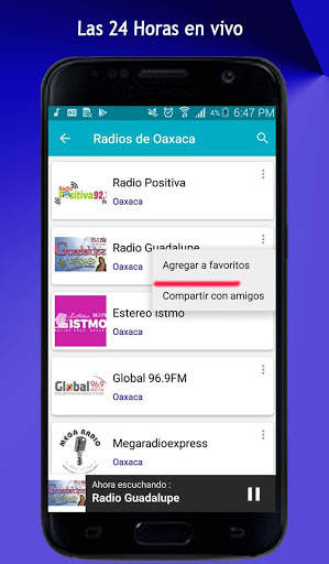 Radios de Oaxaca 1 تصوير الشاشة