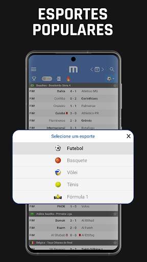 M Scores Resultados ao vivo screenshot 8
