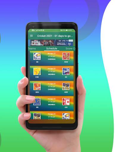 Cricket Schedule 2021 screenshot 1