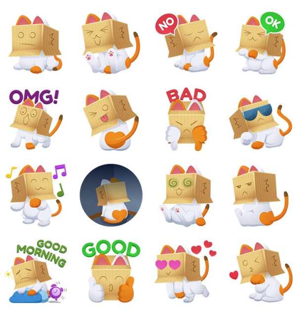 Puss In Box Sticker for Facebook screenshot 7