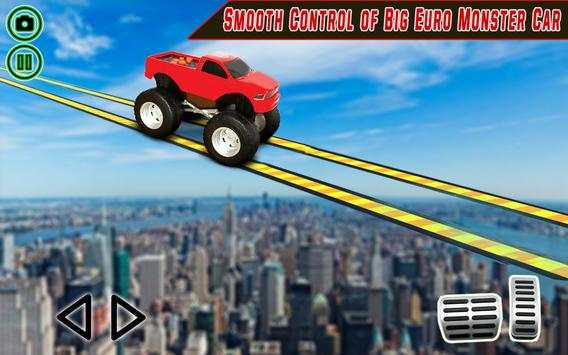 99% Sky Car Racing - Impossible Track Drive Stunt screenshot 3