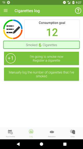 Stop Tobacco Mobile Trainer. Q screenshot 3