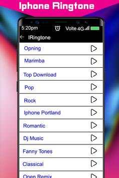 iPhone Ringtones for Android - Phone X Ringtone screenshot 1