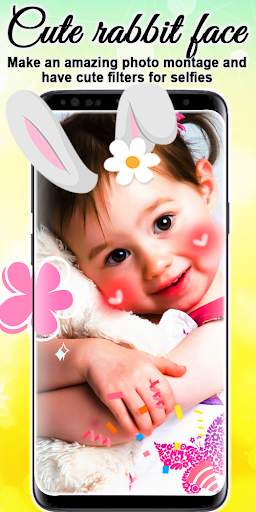 Cute Rabbit Photo Editor screenshot 2