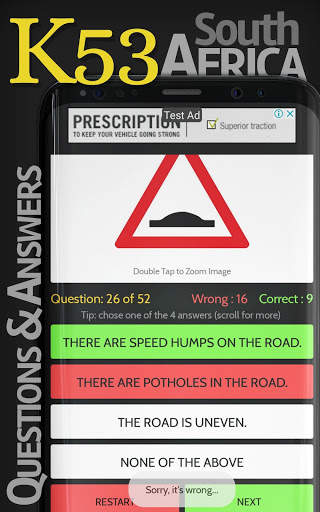 K53 learner's licence practice test and questions screenshot 5