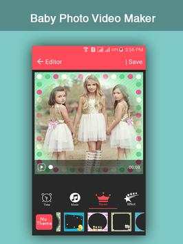 Baby Photo Video Maker screenshot 3