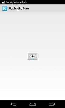 FlashLight Pure screenshot 1