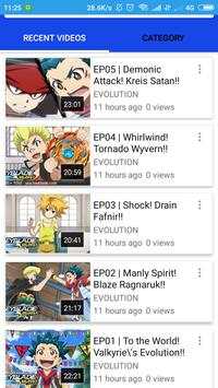 Beyblade Burst Video screenshot 1