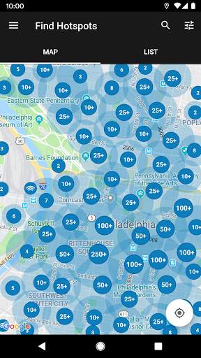 Xfinity WiFi Hotspots скриншот 2