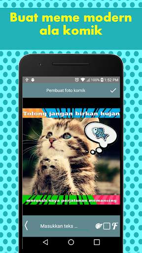 Pembuat foto komik - pembuat meme screenshot 1