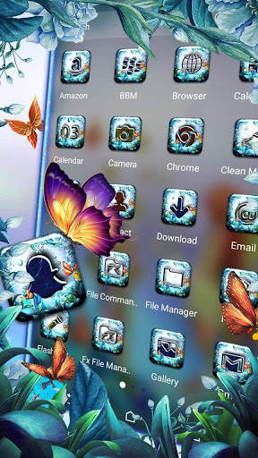 Fairy Butterfly Theme Launcher screenshot 2