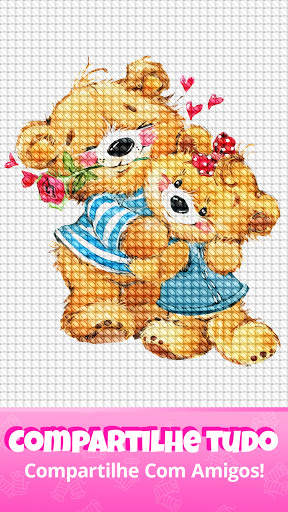 Cross Stitch Gold: Jogo de Ponto Cruz em Fotos screenshot 8