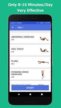 Six Pack Abs in 30 Days - 6 Pack Abs Home Workout screenshot 3