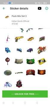 FREEFIRE STICKERS  BY IDO screenshot 4