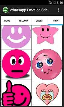 Emotion Color Sticker Whatsapp screenshot 3
