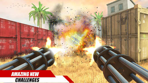 Desert Gunner Strike 2021- Machine Gun War Games screenshot 5