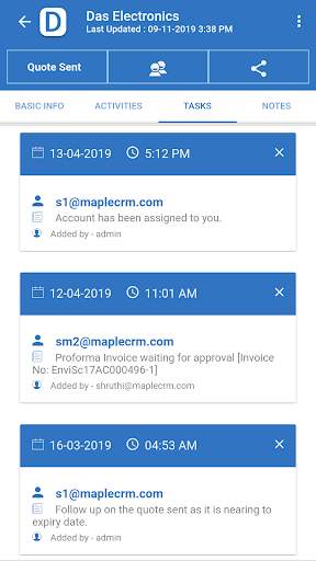 Maple CRM screenshot 5