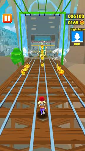 Subway Bus Train-City Track Runner 3D screenshot 5