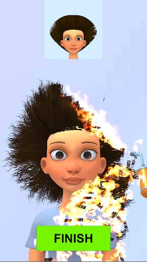Fire Haircut screenshot 2