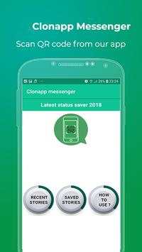 Clonapp Messenger WhatsWeb screenshot 3