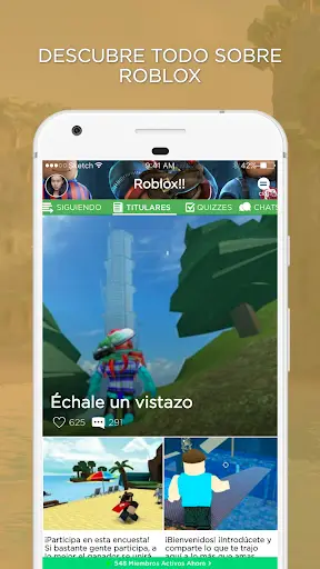 Blox Amino para Roblox en Español screenshot 1