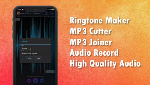 Audio MP3 Cutter and Ringtone Maker Joiner By KIBA screenshot 4