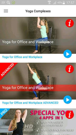 Daily Yoga Postures for Office and Workplace screenshot 3