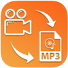 Video to mp3-Mp4 to mp3-Mp3 video converter أيقونة