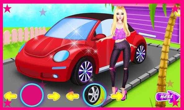 Princess Pinky Car Cleaning screenshot 3
