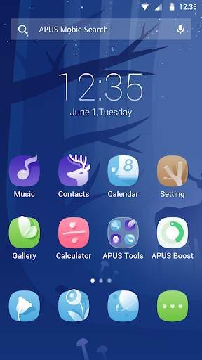 Forest Deer Fantasy theme&HD Wallpaper screenshot 1